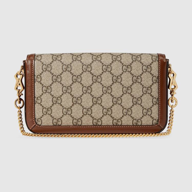 752002.92TCG.8563.009.100.0000.Light Gucci Horsebit 1955 mini bag